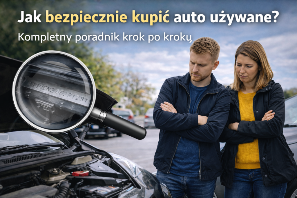 Para sprawdza silnik samochodu używanego przed zakupem – jak bezpiecznie kupić auto używane
